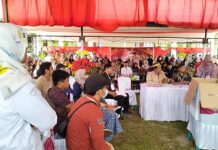 KPU Luwu Timur Simulasi Pemungutan dan Penghitungan Surat Suara