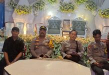 Kapolsek Mappedeceng Pengamanan Pesta
