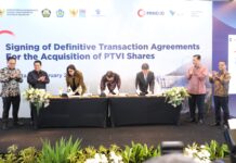 MIND ID, VCL dan SMM Tandatangan Perjanjian Jual Beli Saham