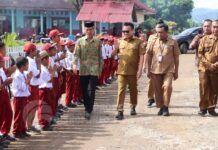 Bupati Morut Buka Rembuk Pendidikan T.A 2024 Dirangkaikan Peresmian Bangunan Baru SDN Ungkea