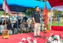 Bawaslu Morut Gelar Apel Siaga di Lapangan Morokowa