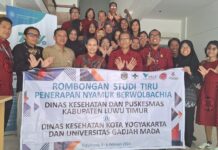 Pemkab Lutim Studi Tiru Penerapan Nyamuk Berwolbachia di Dinas Kesehatan Yogyakarta