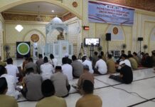 Wujudkan Pemilu Damai, Pemkab dan Forkopimda Lutim Gelar Dzikir dan Doa Bersama