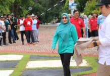 Ketua TP PKK Lutim Hadiri Kampanye 3R Dalam Rangka Peringatan HPSN 2024