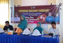 Sufriaty Budiman Serahkan Makanan Tambahan Bagi Balita dan Ibu Hamil di Dua Kecamatan