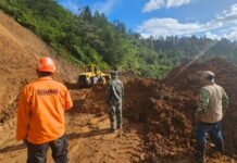 Material Longsor di Luwu Sudah Dibersihkan, Jalan Penghubung Bastem dan Palopo Sudah Bisa Dilewati