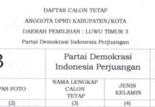 PDIP Dapil 3 Wotu dan Burau Pastikan Amankan 2 Kursi DPRD Luwu Timur