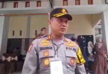 Polres Luwu Timur Kerahkan Puluhan Personel Jaga Kantor KPU