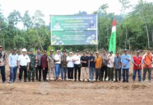 PT CAS Sosialisasi dan Tanam Perdana Kelapa Sawit
