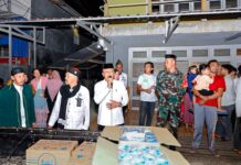 Wabup Morut Lepas Pawai Obor Sambut Ramadhan