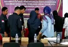 Rekapitulasi Suara Tingkat Kabupaten Luwu Timur, Berikut Perolehan Suara Caleg untuk Kecamatan Towuti