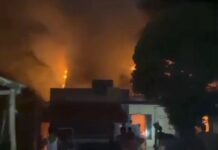 Satu Rumah di Burau Luwu Timur Ludes Terbakar