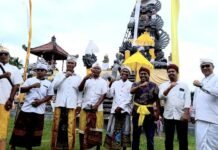 Badawi Alwi Hadiri Perayaan Nyepi di Desa Benteng