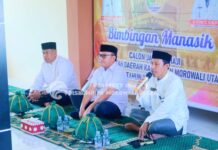 Bupati Morut Buka Bimbingan Manasik Jamaah Calon Haji