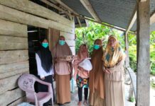Puskesmas Mangkutana Bagikan 41 Paket Sembako Bagi Warga Kurang Mampu