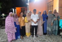 Bukber di Wotu, Emak-Emak Ajak Bupati Luwu Timur Foto Bareng