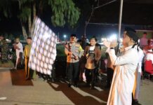 Pawai Mobil Meriahkan Lomba Takbir Keliling di Kecamatan Malili