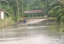 Desa Ulula Morowali Utara Terendam Banjir