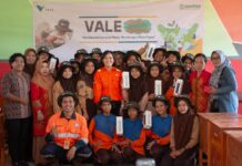 Vale Goes to School Edukasi Siswa Buat Pupuk Kompos Demi Jaga Lingkungan