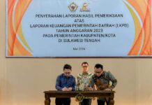 Dipimpin Delis-Djira, Kabupaten Morowali Utara Raih WTP ke 7