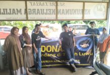 Kerahkan Dua Mobil, KKM Salurkan Bantuan untuk Korban Banjir Luwu