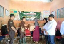 HUT PERSAJA Ke-73, Kejari Luwu Utara Gelar Bakti Sosial di Desa Girikusuma Malangke