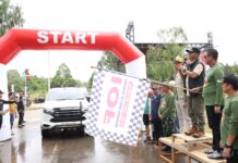 Lepas Peserta J3D, Budiman : Nikmati Lutim Seba