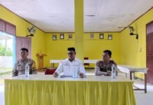 Didampingi Kasi Pertanahan, Camat Malangke Rapat Mediasi Terkait Sengketa Lahan di Desa Salekoe