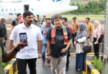 Dirjen Pembangunan dan Pengembangan Kawasan Transmigrasi Kunjungan Kerja di Luwu Timur
