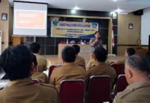 Inspektur Luwu Utara Harap Kepsek dan bendahara Perhatikan Integritas dan Moral dalam Pengelolaan Dana BOS