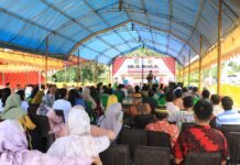 Hadiri Halal Bihalal, H. Budiman Ajak Pengurus KKBS Berkontribusi Bangun Luwu Timur