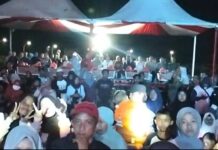 Buka Acara Panggung Rangkaian HUT Luwu Timur ke-21, Bupati Ajak Masyarakat Open Donasi Bantu Korban Bencana