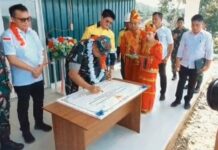 Peresmian Kantor Perusahaan Tambang Baru di Morowali Utara Dihadiri Bupati dan Jenderal TNI