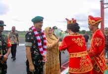 Pangdam XIII/Merdeka Berkunjung ke Morowali dan Morowali Utara
