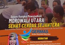 Dinkes morut dan IDI Target Seribu Pasien Terlayani Secara Gratis di Puskesmas Molino