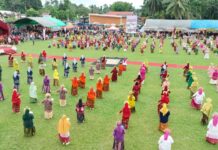 350 Penari Padduppa Ramaikan Roadshow Kebudayaan di Kecamatan Wotu
