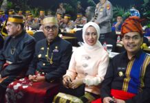 Bupati Luwu Timur Hadiri Rakernis Baharkam Polri di Makassar