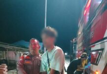Polsek Mori Atas Tangkap 5 Terduga Pelaku Perkelahian di Bahodopi yang Hendak Melarikan Diri ke MakassarÂ