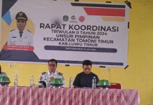 Pimpin Rakor, Camat Tomtim Minta Kerjasama Seluruh Stakeholder