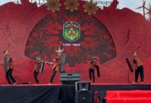 Pemkab Lutim Ikut Berpartisipasi Dalam Sulsel Menari 2024 di Makassar