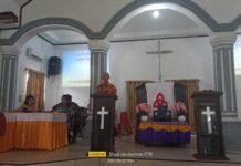 Camat Tomtim Hadiri Pengucapan Syukur Tallu Lolona di Jemaat Rama Pattengko