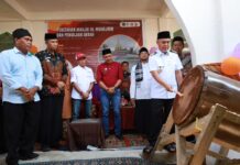 Resmikan Masjid Al Muhajirin, Budiman Harap Semakin Banyak Masyarakat yang Memakmurkannya