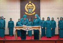 Sufriaty Budiman Resmi Dikukuhkan Sebagai Ketua Pembina Posyandu Luwu Timur