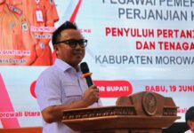Bupati Morut Serahkan 690 SK PPPK, Berharap Perpanjangan Lima Tahun Sekali