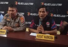 Sat Narkoba Polres Luwu Utara Ungkap 41 Kasus Dengan BB 74.3.Gram Sabu dan Ribuan Butir Obat Daftar G
