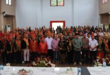 Bupati Morut Hadiri Raker Penyusunan Dewan Adat Witamori