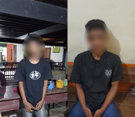Polsek Malangke Barat Amankan Dua Terduga Pelaku Persetubuhan Anak Dibawah Umur