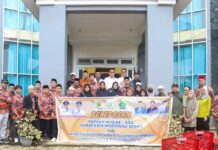 Bupati Morut Lepas Kafilah MTQ Ke-XXX Tingkat Provinsi