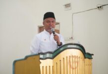 Kunker di Masjid Al-Mubarak Tomoni, Budiman : Mari Tingkatkan Ukhuwah Islamiyah