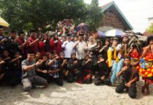 Bupati Budiman Resmikan Perguruan Pencak Silat Klain Teratai Biru